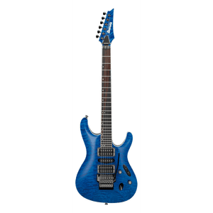 Ibanez Prestige S6570Q Electric Guitar - Natural Blue