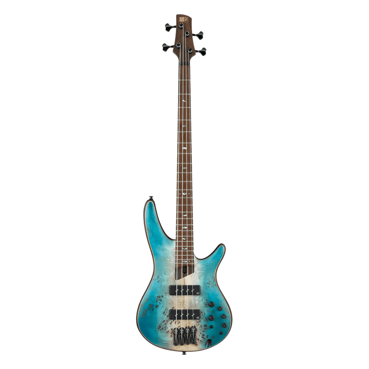 Ibanez Premium SR1600B Bass Guitar - Caribbean Shoreline Flat