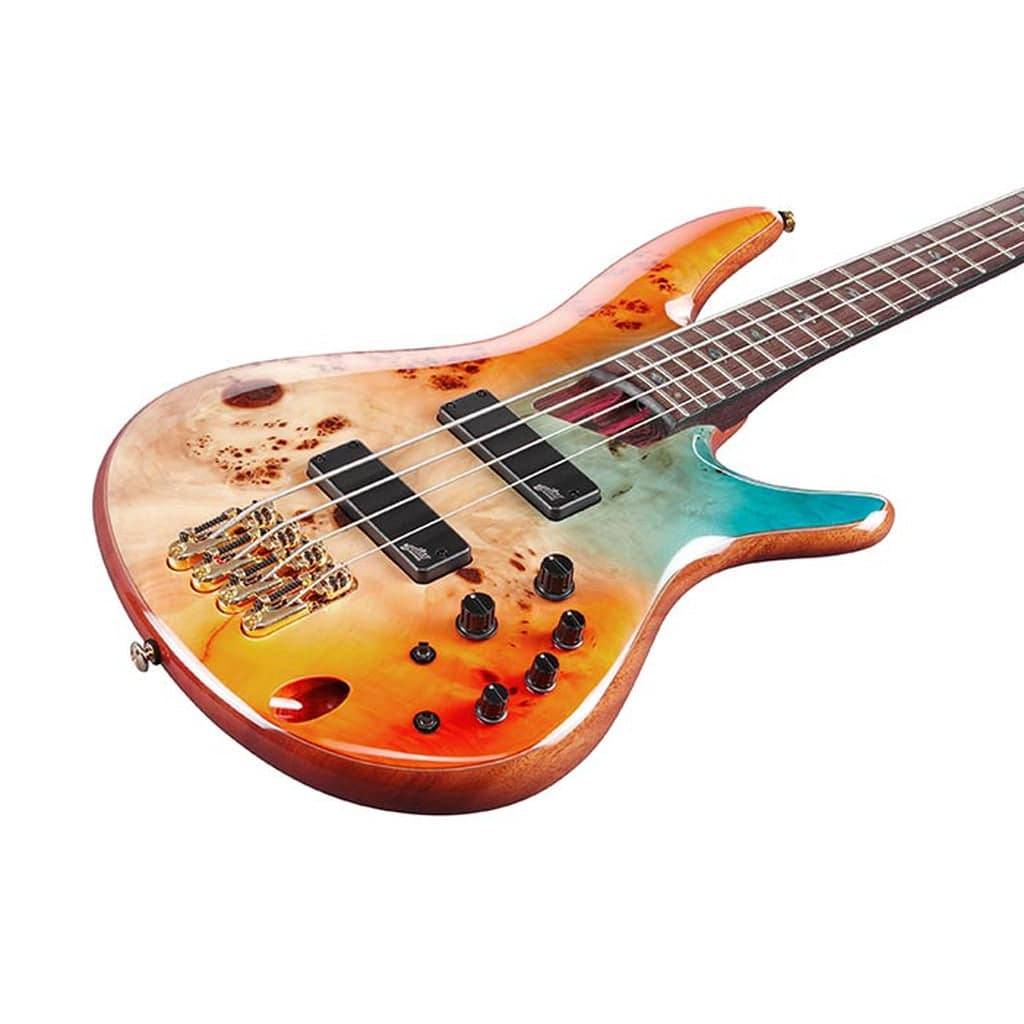 Ibanez Premium SR1600D Bass Guitar - Autumn Sunset Sky - Irvine Art And Music