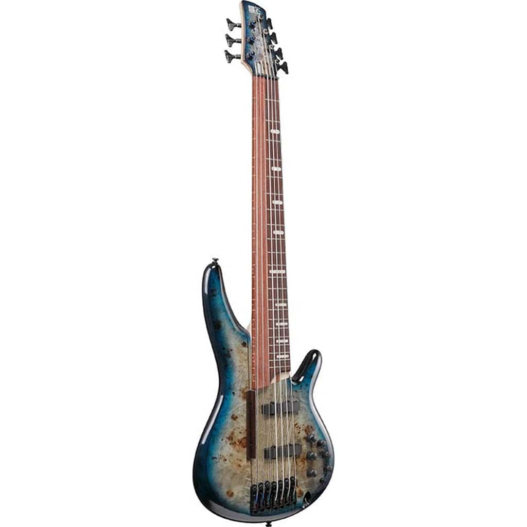 Ibanez Bass Workshop SRAS7 Ashula 7-string Bass Guitar - Cosmic Blue Starburst