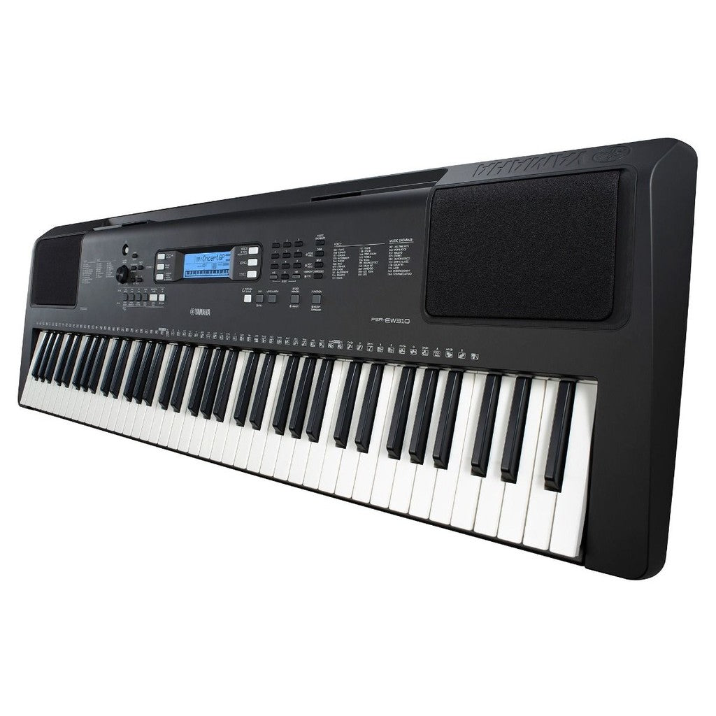 Yamaha PSR-EW310 76-key Portable Keyboard With PA130 Power Adapter