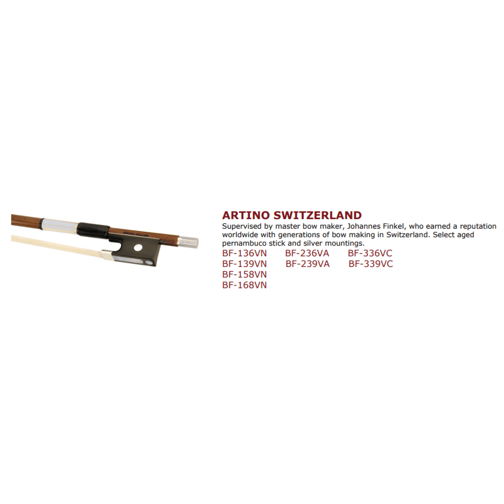 Otto Musica Artino Pernambuco Full Size Violin Bow (BF-115VL44) Made in Germany - Irvine Art And Music