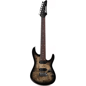 Ibanez Premium AZ427P1PB 7-string Electric Guitar - Charcoal Black Burst