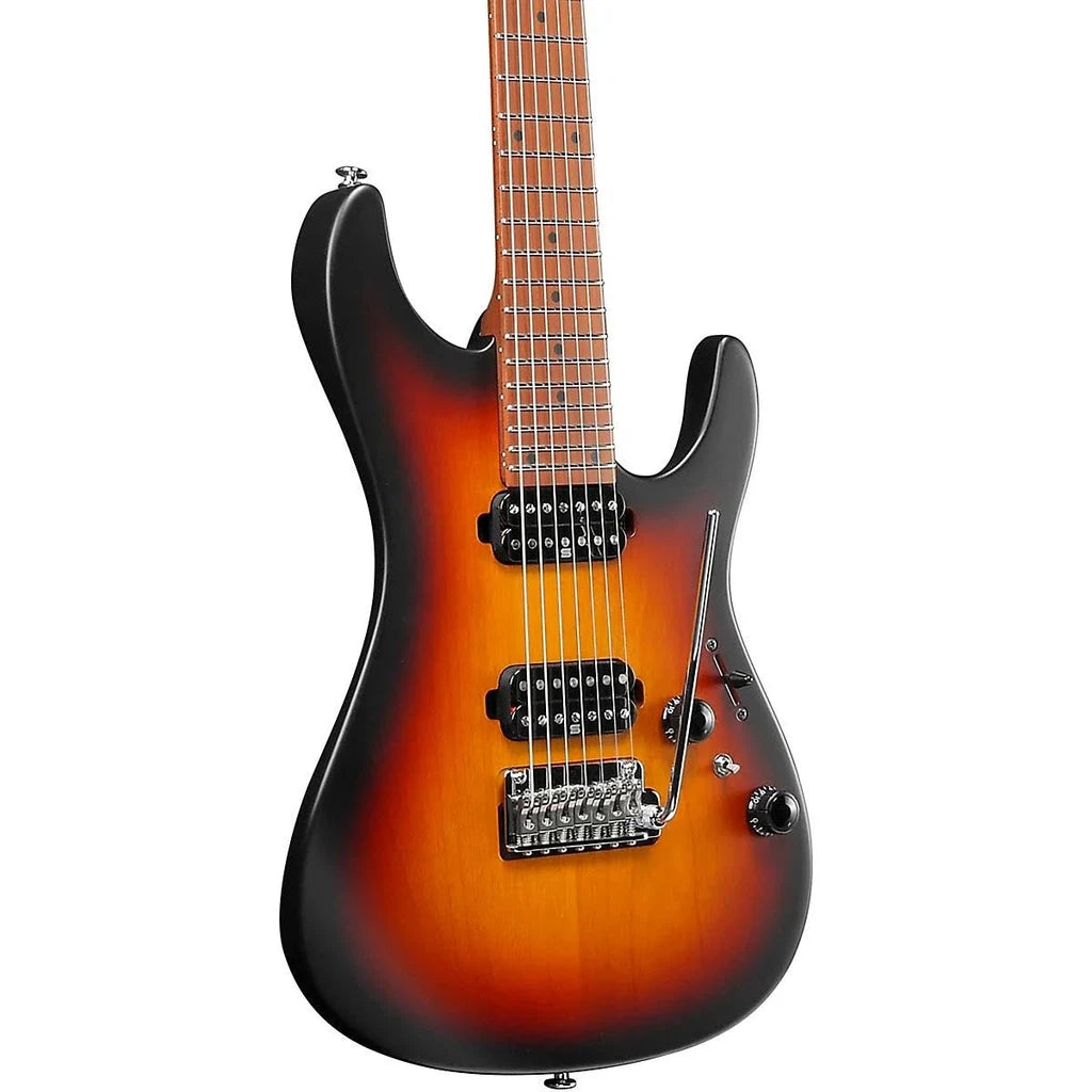 Ibanez Prestige AZ24047 7-string Electric Guitar - Tri Fade Burst Flat