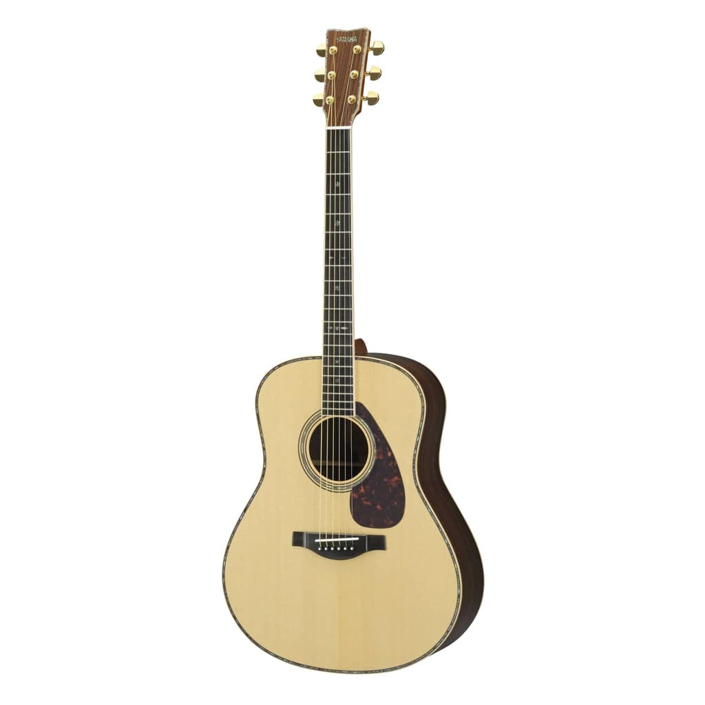 Yamaha LL56 Custom A.R.E. Original Jumbo Acoustic Guitar - Natural - Irvine Art And Music
