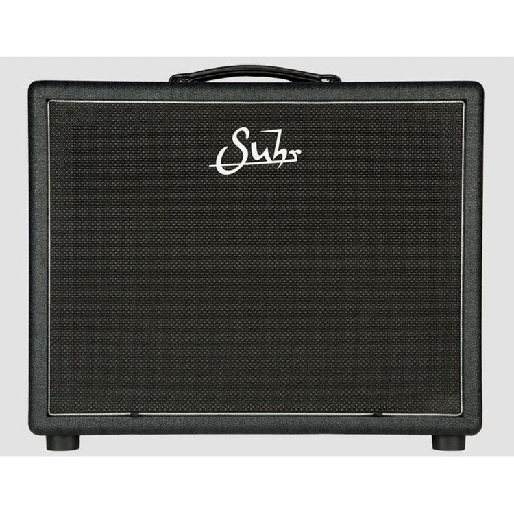 Suhr 1X12 Warehouse Veteran 30 Guitar Speaker Cabinet - Black and Silver