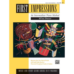 First Impressions: Music and Study Guides