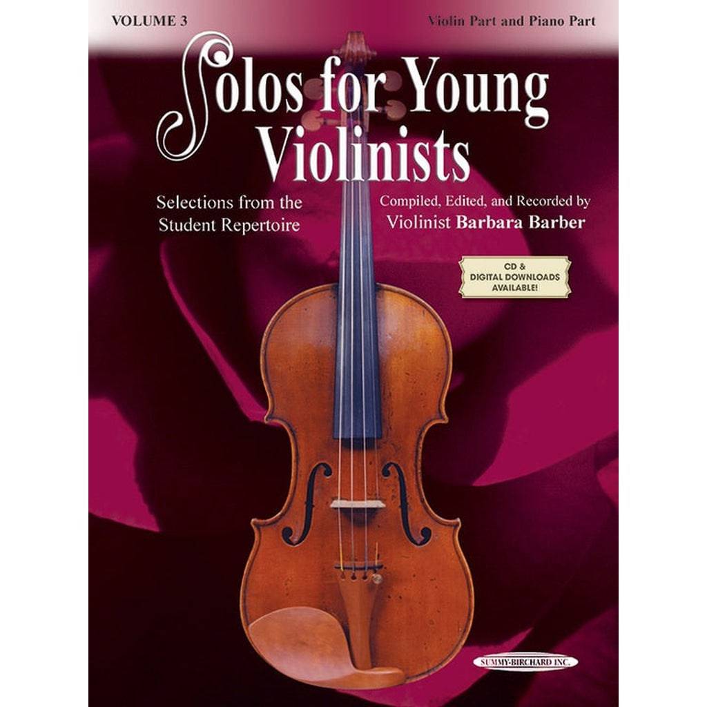 Solos for Young Violinists Violin Part and Piano Accompaniment Book