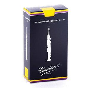 Vandoren Traditional Saxophone Reeds - 10 Pack