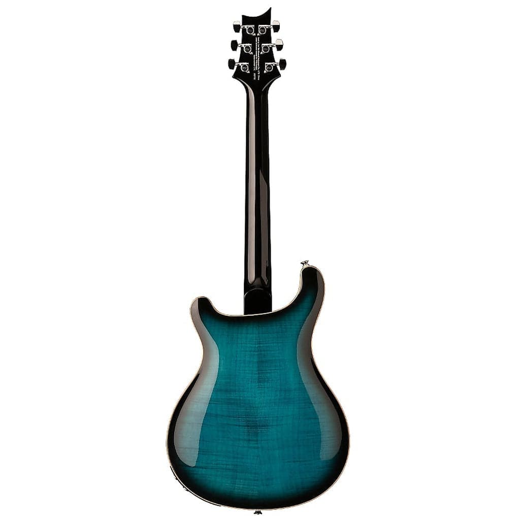 PRS SE Hollowbody II Piezo Electric Guitar - Peacock Blue Smokeburst - Irvine Art And Music