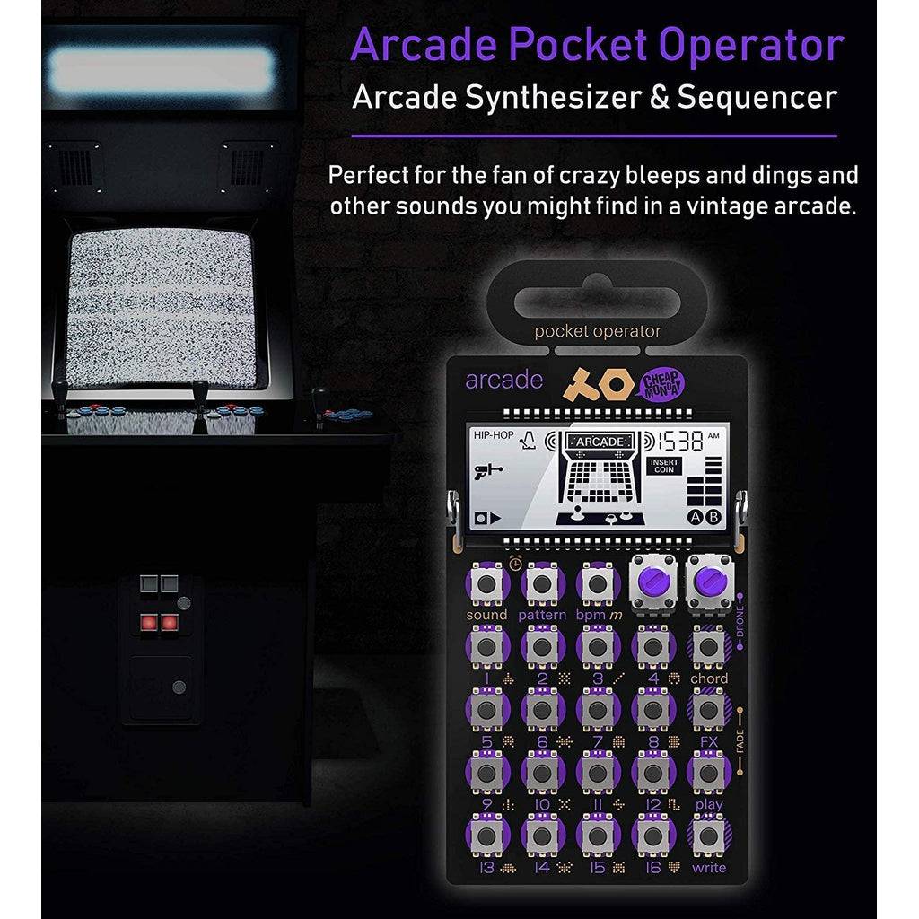 Teenage Engineering PO-20 Pocket Operator Arcade Synthesizer - Irvine Art And Music